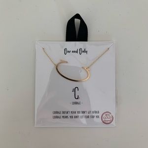 C initial necklace